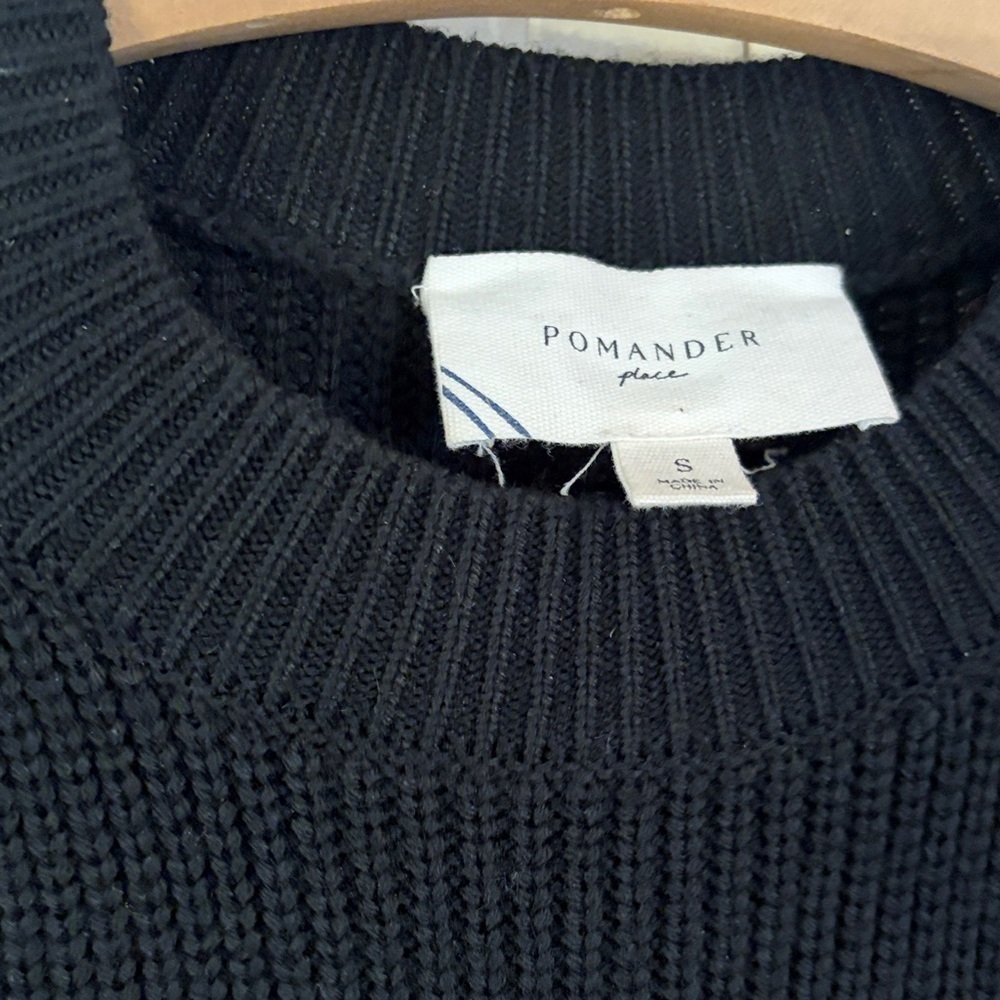 Tuckernuck Pomander Place Ainsley Knit Sweater Dress Black S - Picture 5 of 7